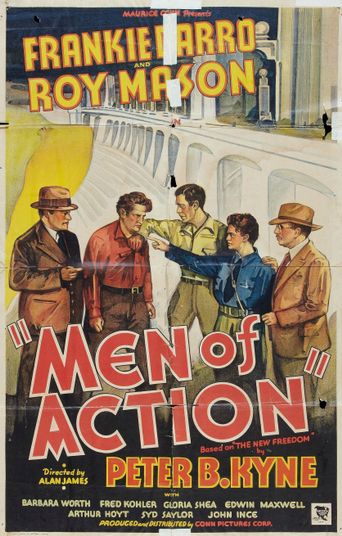  Men of Action Poster