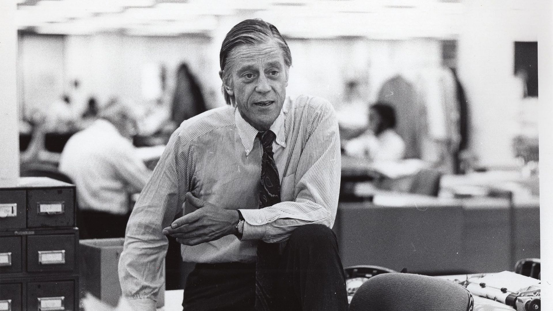 The Newspaperman: The Life and Times of Ben Bradlee Backdrop