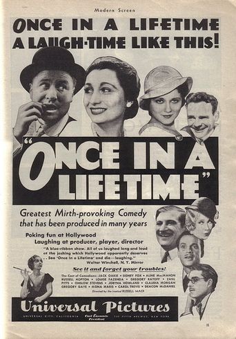  Once in a Lifetime Poster