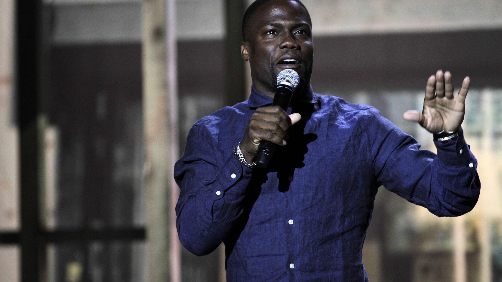 Kevin Hart Presents: Keith Robinson - Back of the Bus Funny Backdrop