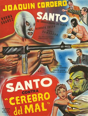  Santo vs. the Evil Brain Poster