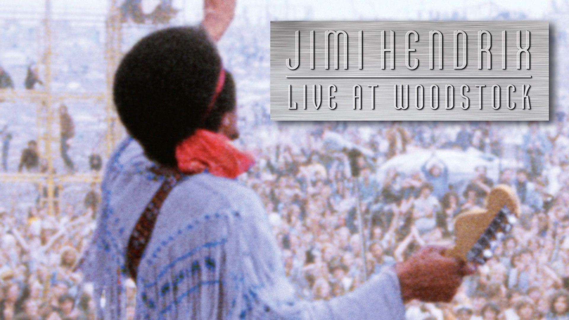 Jimi Hendrix - Live at Woodstock Backdrop