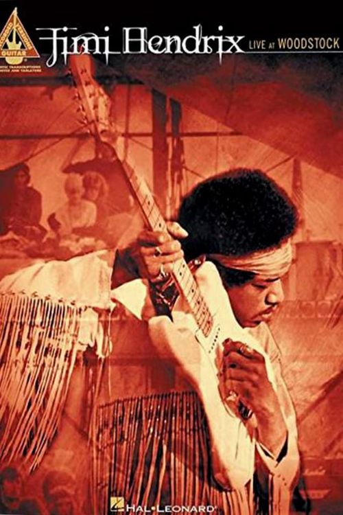 Jimi Hendrix - Live at Woodstock Poster