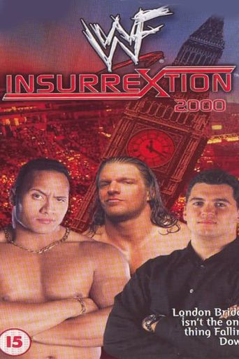  WWE Insurrextion 2000 Poster