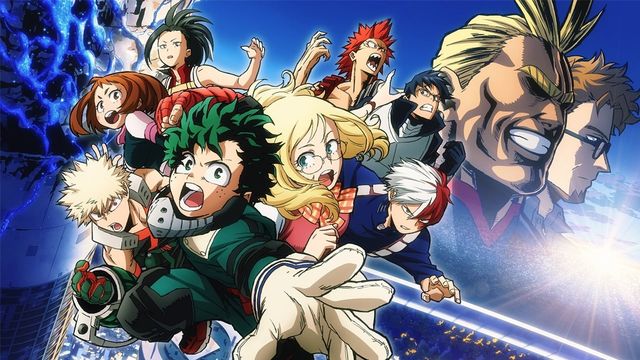 My Hero Academia: Two Heroes Backdrop