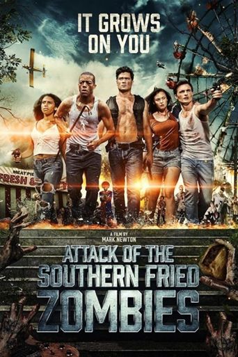  Attack of the Southern Fried Zombies Poster
