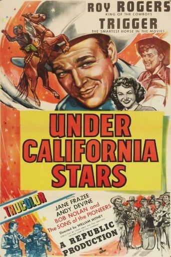  Under California Stars Poster