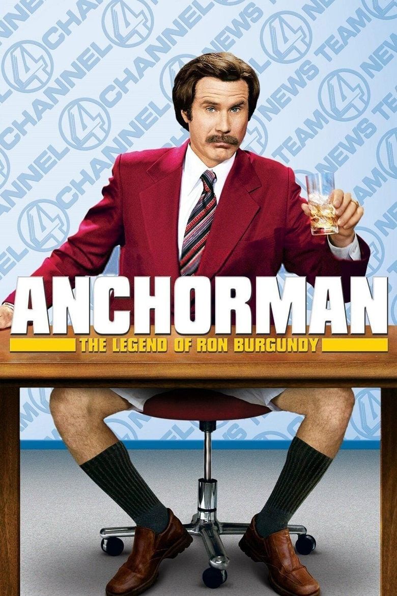 Anchorman: The Legend of Ron Burgundy Poster