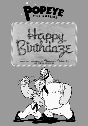  Happy Birthdaze Poster