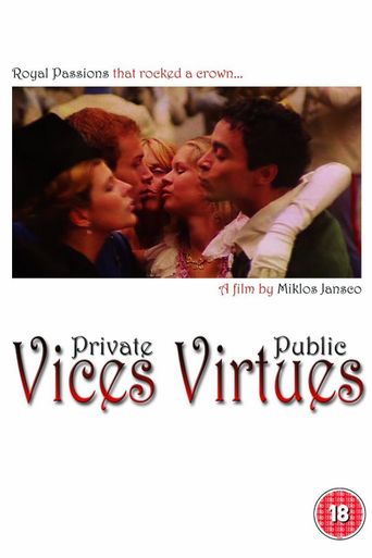 Private Vices, Public Virtues Poster