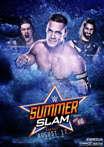  WWE SummerSlam 2014 Poster