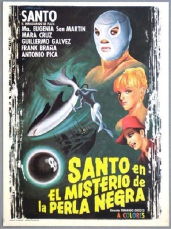  Santo in the Mystery of the Black Pearl Poster