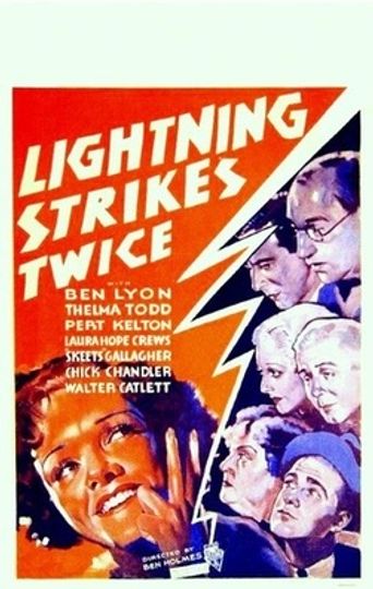  Lightning Strikes Twice Poster