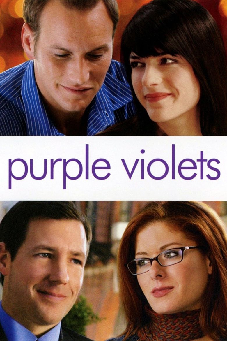 Purple Violets Poster