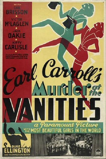  Murder at the Vanities Poster