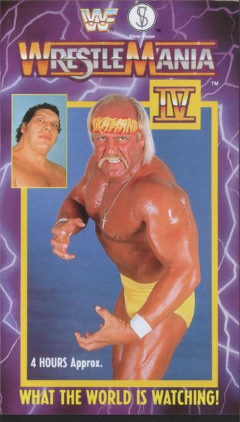  WWE WrestleMania IV Poster