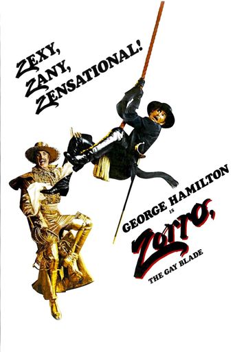  Zorro, The Gay Blade Poster