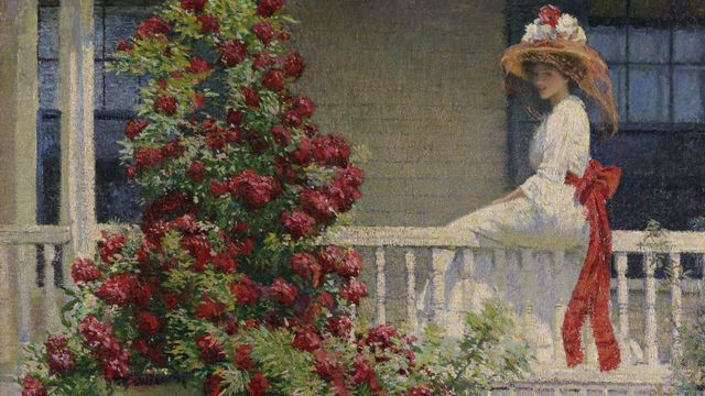 Exhibition on Screen: The Artist's Garden: American Impressionism Backdrop