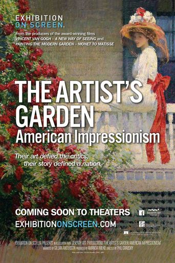 Exhibition on Screen: The Artist's Garden: American Impressionism Poster