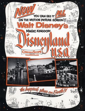  Disneyland, U.S.A Poster