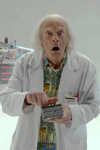  Doc Brown Saves The World Poster