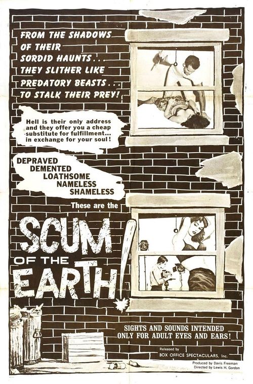 Scum of the Earth! Poster
