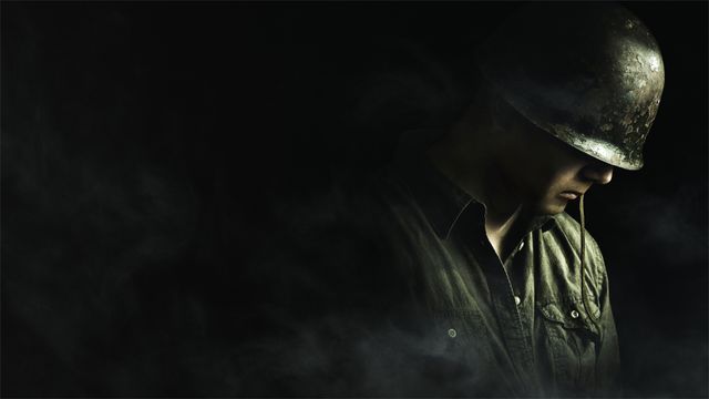The American Soldier Backdrop