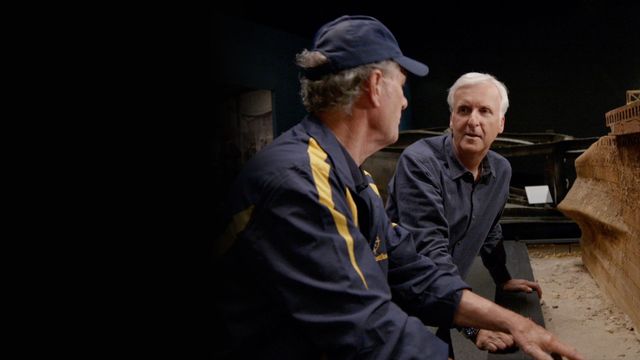Titanic: 20 Years Later with James Cameron Backdrop