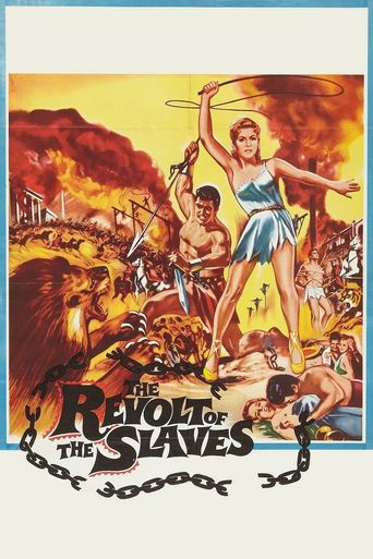  The Revolt of the Slaves Poster