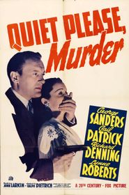  Quiet Please Murder Poster