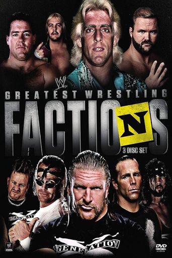  WWE Greatest Wrestling Factions Poster
