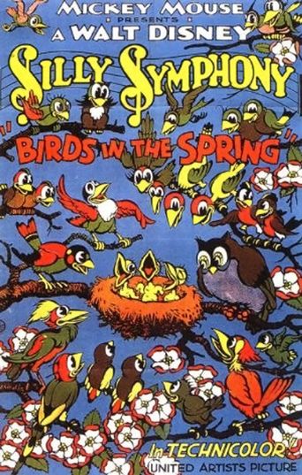  Birds in the Spring Poster
