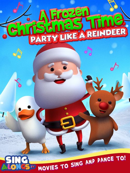 A Frozen Christmas Dance: Party Like A Reindeer Poster