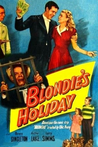  Blondie's Holiday Poster
