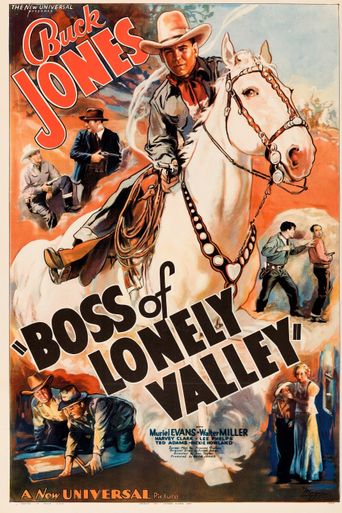  Boss of Lonely Valley Poster