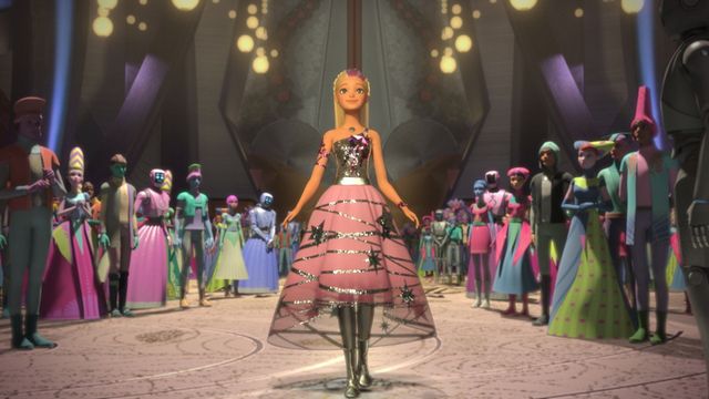 Barbie: Star Light Adventure Backdrop