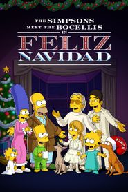  The Simpsons Meet the Bocellis in Feliz Navidad Poster
