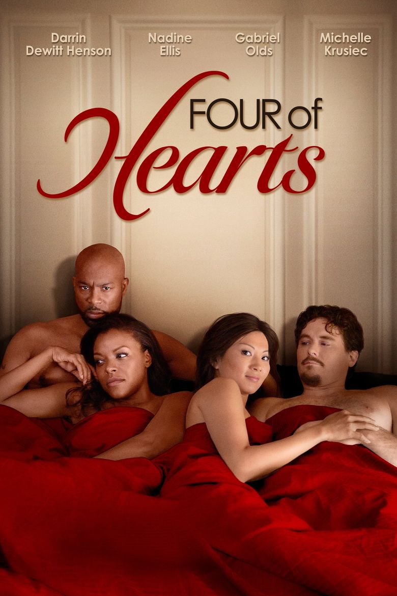 Four of Hearts Poster