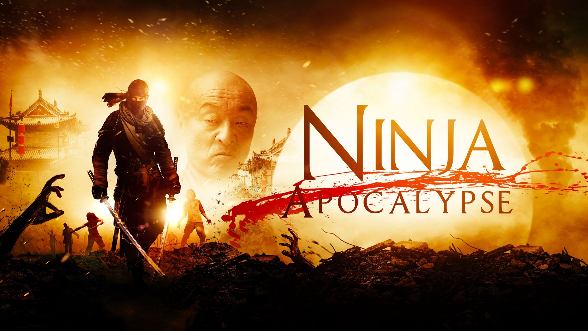 Ninja Apocalypse Backdrop