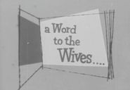  A Word to the Wives... Poster