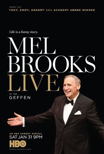  Mel Brooks Live at the Geffen Poster
