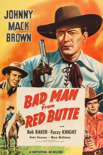 Bad Man from Red Butte Poster