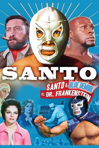  Santo and Blue Demon vs. Dr. Frankenstein Poster
