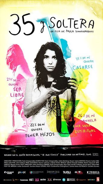 35 and Single Poster