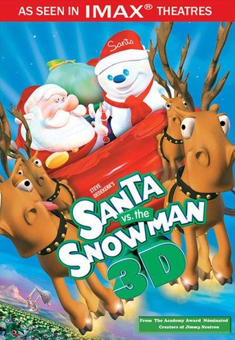  Santa vs. the Snowman 3D Poster