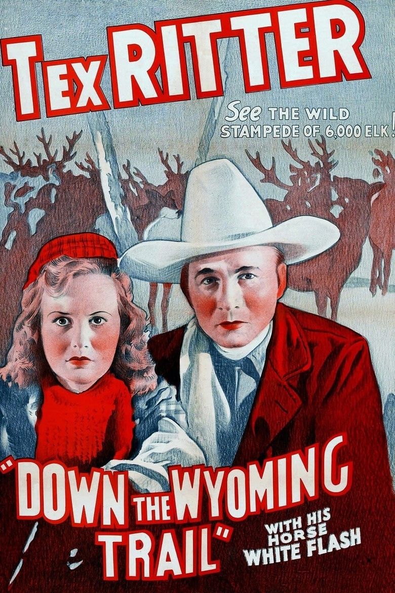 Down the Wyoming Trail Poster