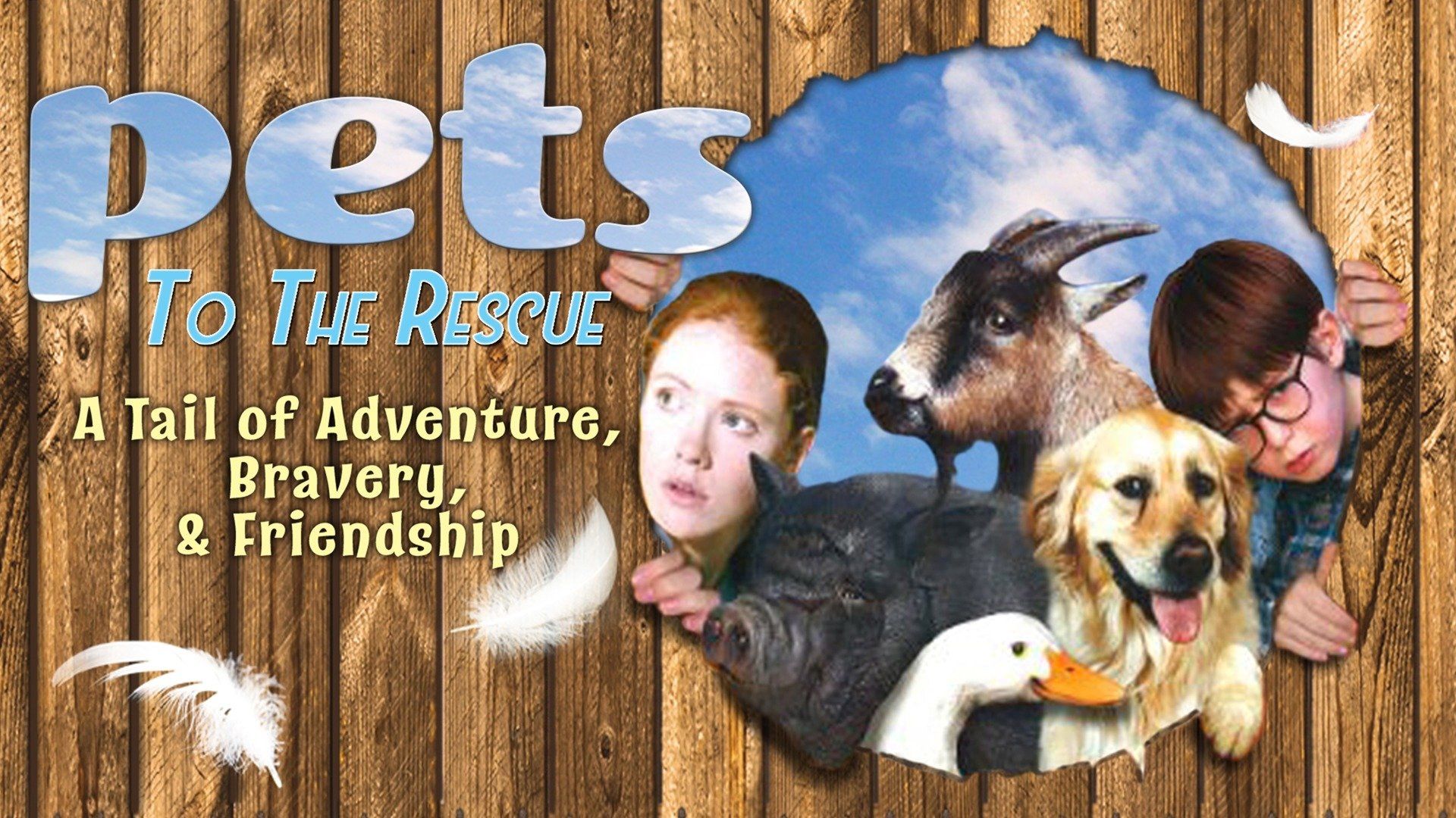Pets to the Rescue Backdrop