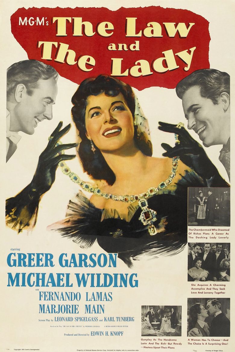 The Law and the Lady Poster