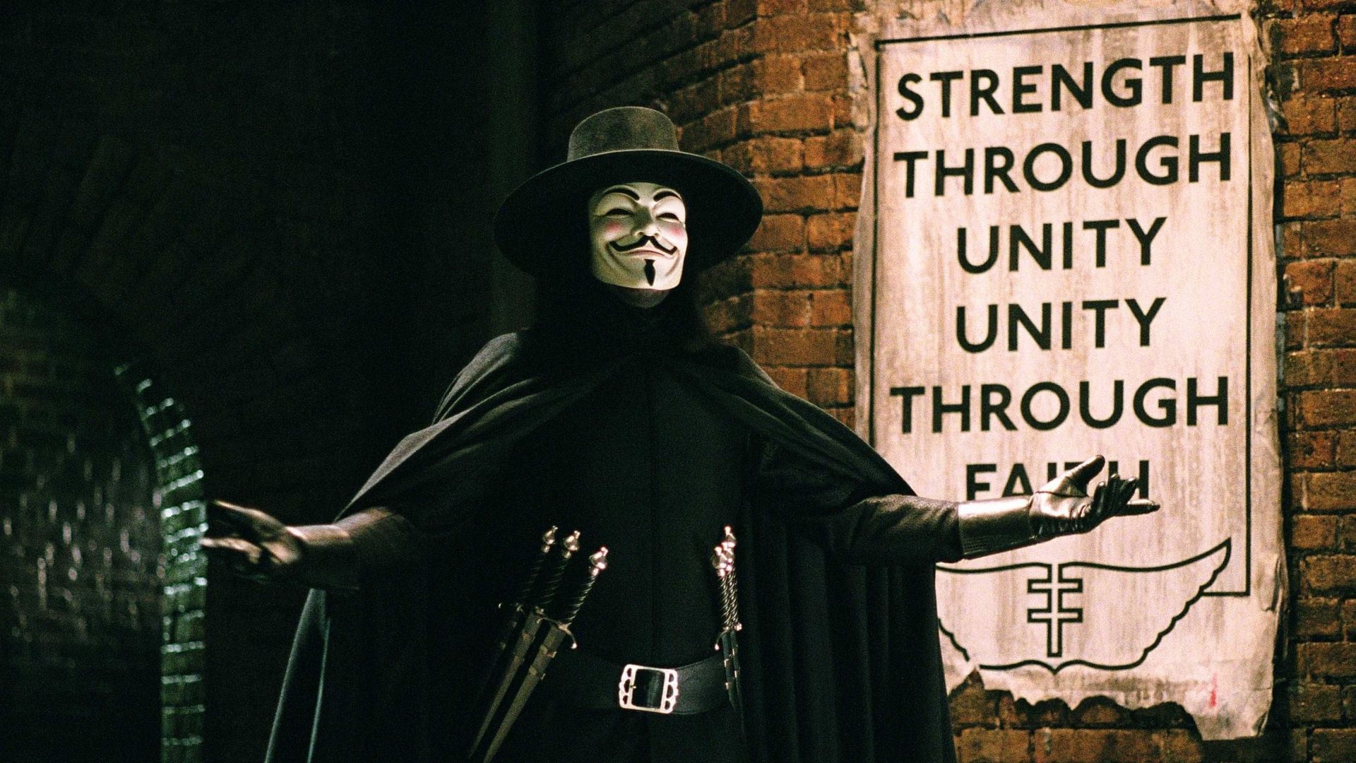 V for Vendetta Backdrop