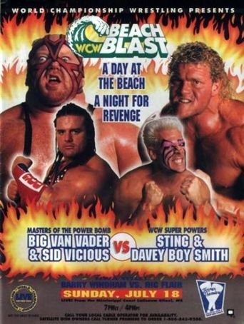  WCW Beach Blast 1993 Poster